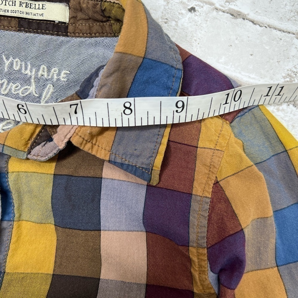 Scotch R’Belle Boys Button Down Shirt *please read description* Boys 8 - Picture 5 of 8